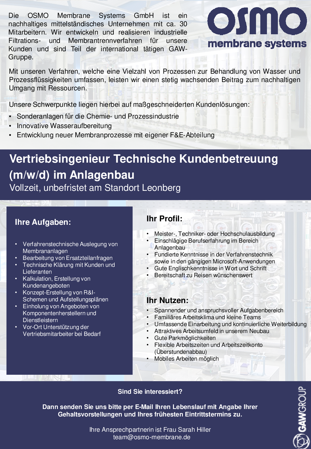 VertriebsingenieurIn Technische Kundenbetreuung OSMO April 2023 001