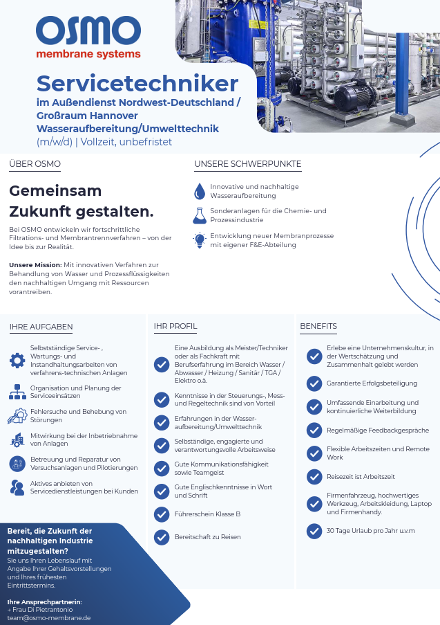2026 Servicetechniker